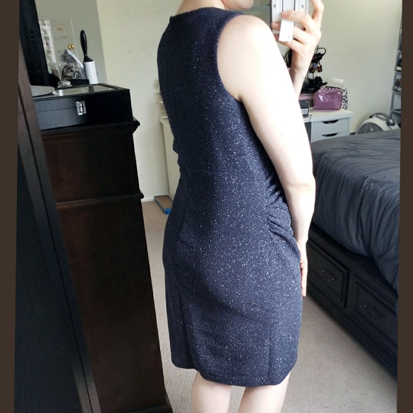 Blue Shimmer Dress - Picture 3 of 6